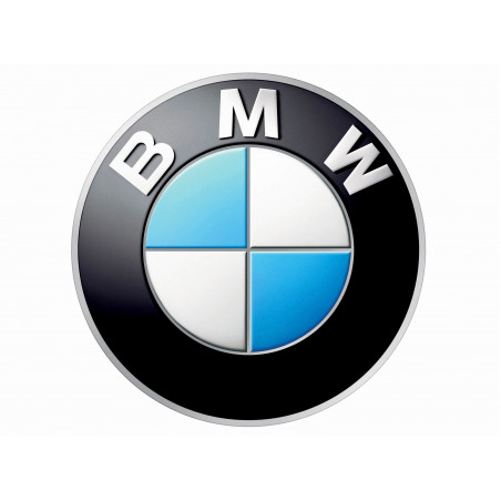 Autocollant logo BMW pour une décoration murale de garage unique