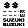 Kit de Stickers GSR 8S pour Personnaliser votre Suzuki
