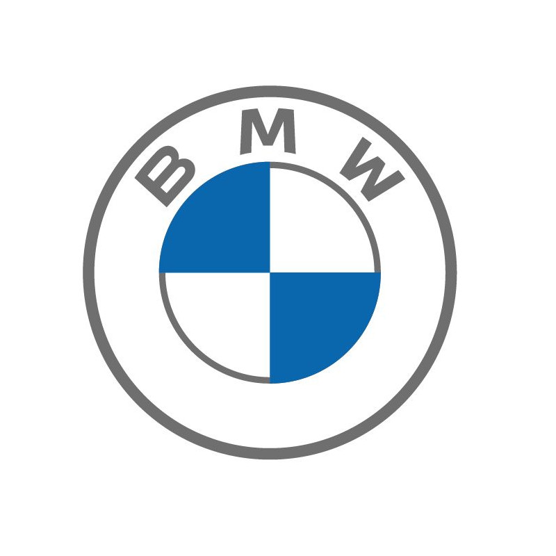 Autocollant logo BMW pour une décoration murale de garage unique