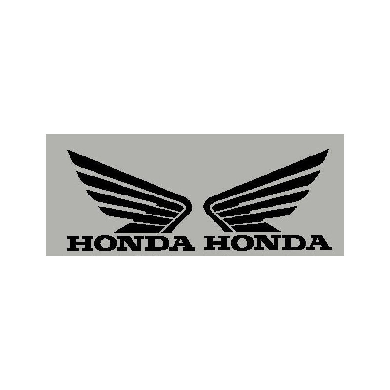 sticker autocollant paire d'aile Honda