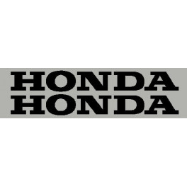 2 Pegatina adhesivos para honda 25 cm