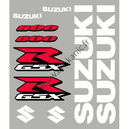 Suzuki S Aufkleber Emblem für GSX R 600 750 1000 Bandit V-Strom Carbon  Folie